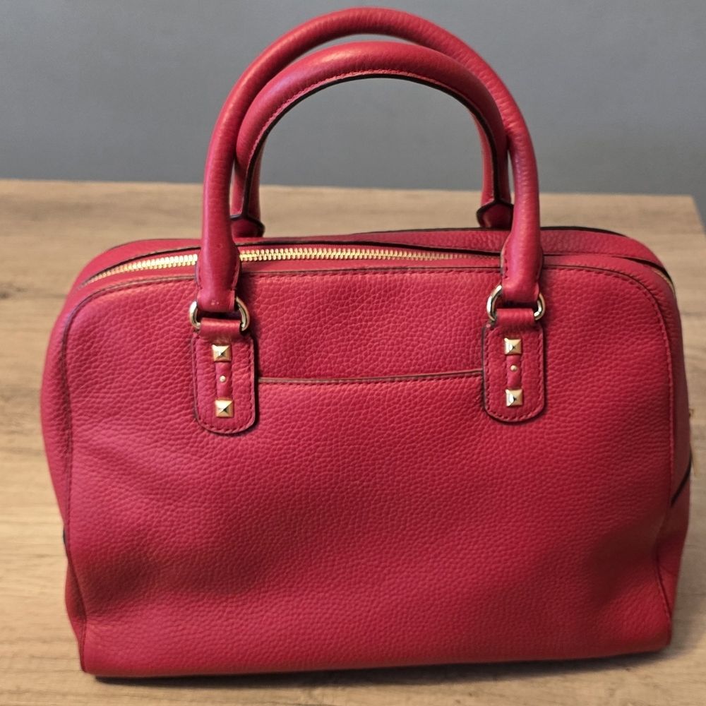 Michael Kors Sandrine Studded Satchel - Picture 13 of 14